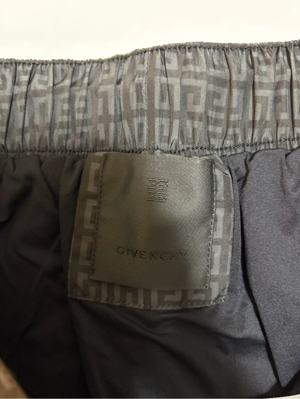Givenchy Black Monogram Swim Shorts